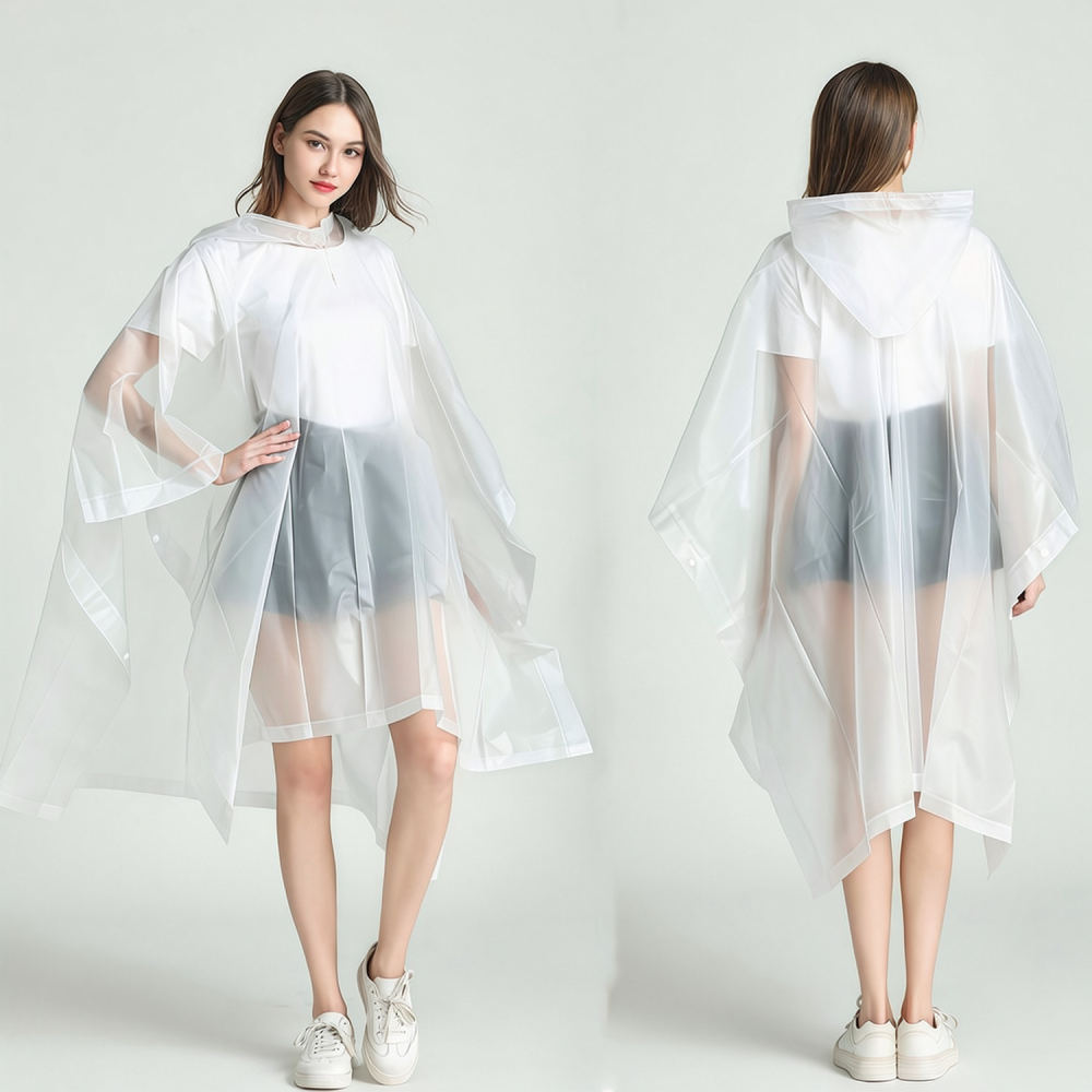 Camping Rain Poncho - Portable Camping Rain Poncho Multifunctional Waterproof