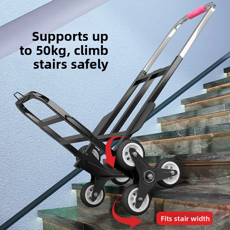 Portable Manual Stair Climbing - Outdoor Camping Trolley review and price