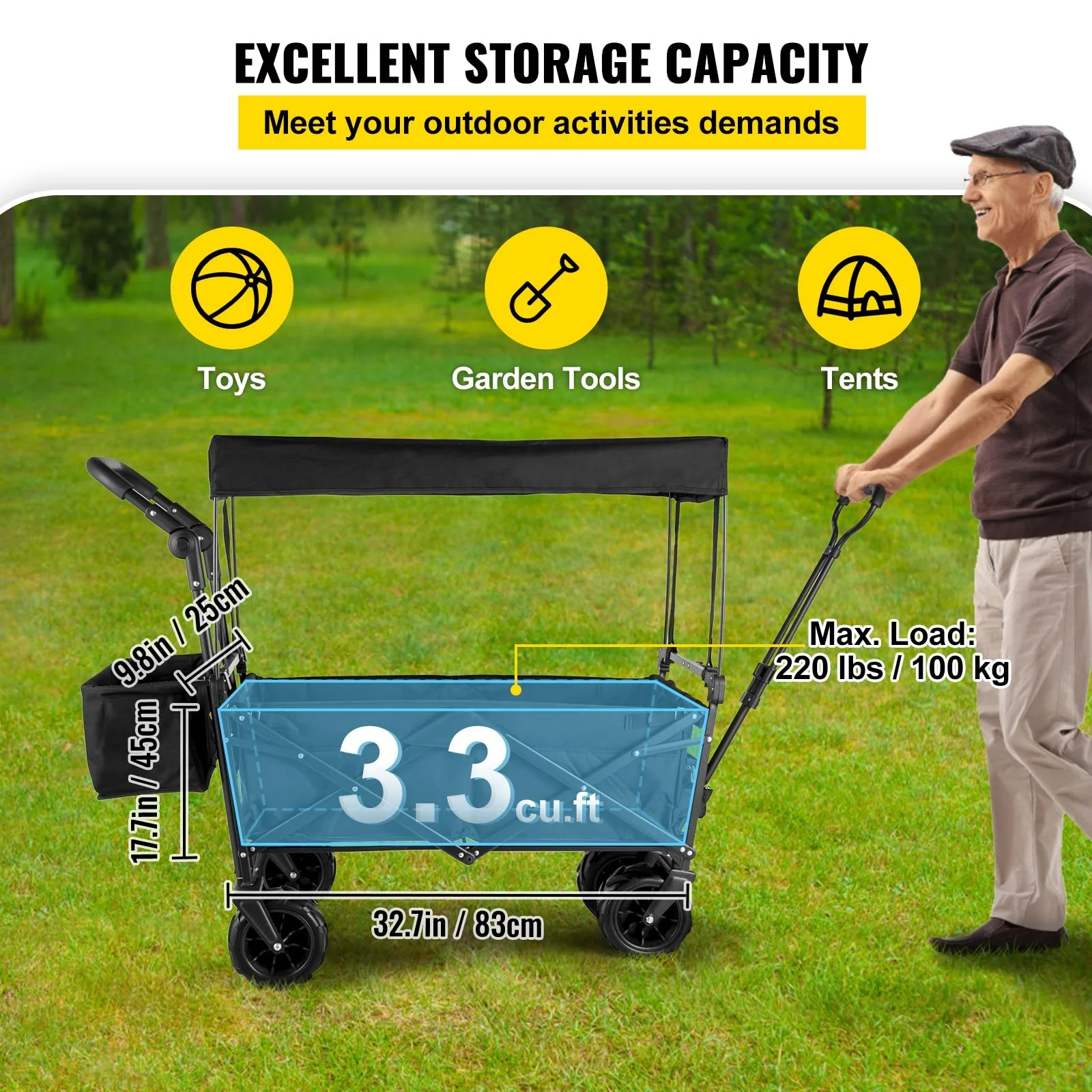 Outdoor Camping Folding Utilit - Outdoor Camping Trolley review and price