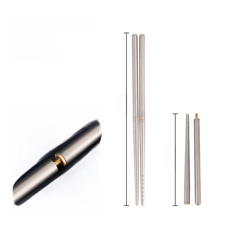 Pure Titanium Chopsticks 23cm  - Outdoor Camping Dining Set review and price