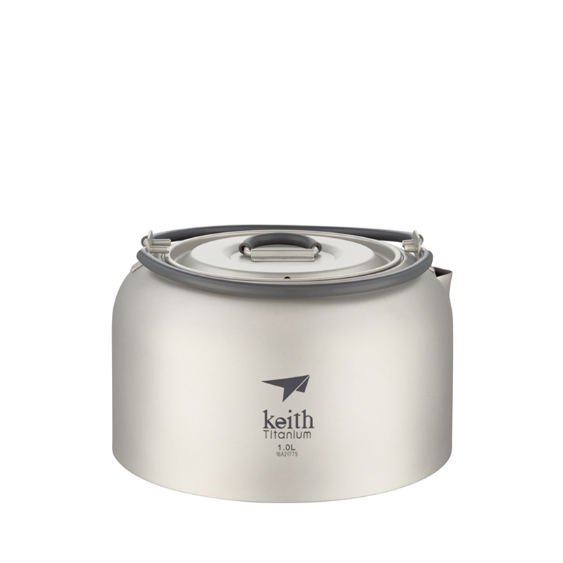 Keith Titanium Kettle 1L, Bact - Outdoor Camping Dining Set review and price
