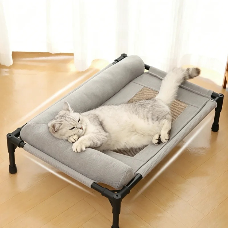 Cooling Dog Cot Bed Breathable - Outdoor Camping Dog Bed review and price
