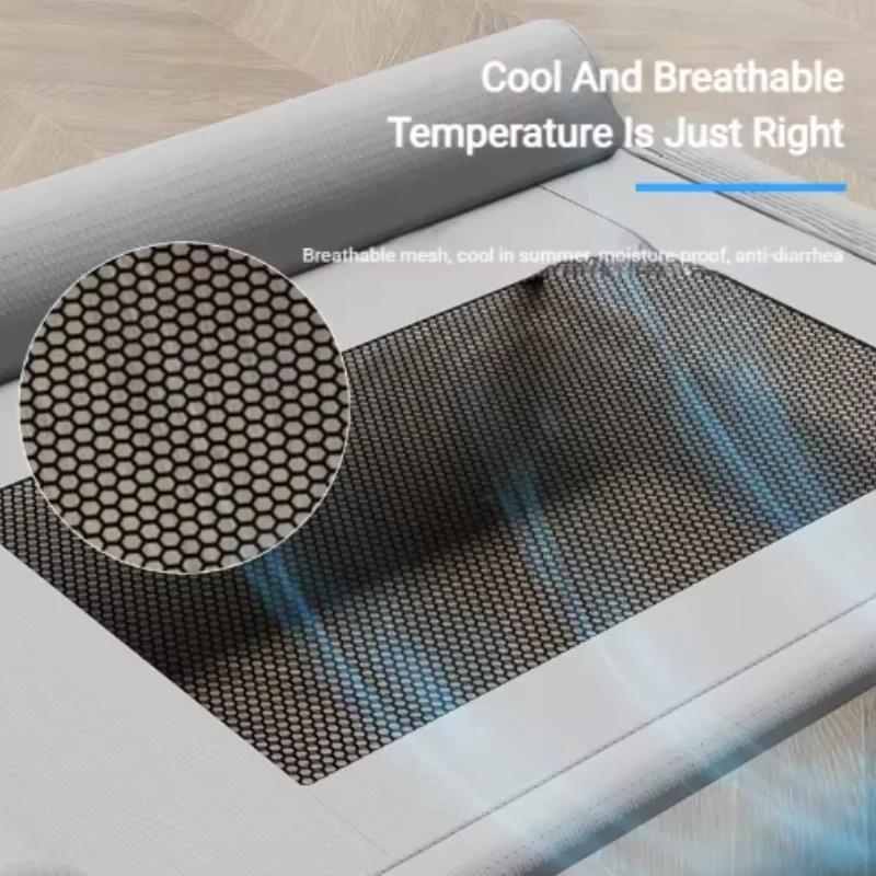 Cooling Dog Cot Bed Breathable - Outdoor Camping Dog Bed review and price