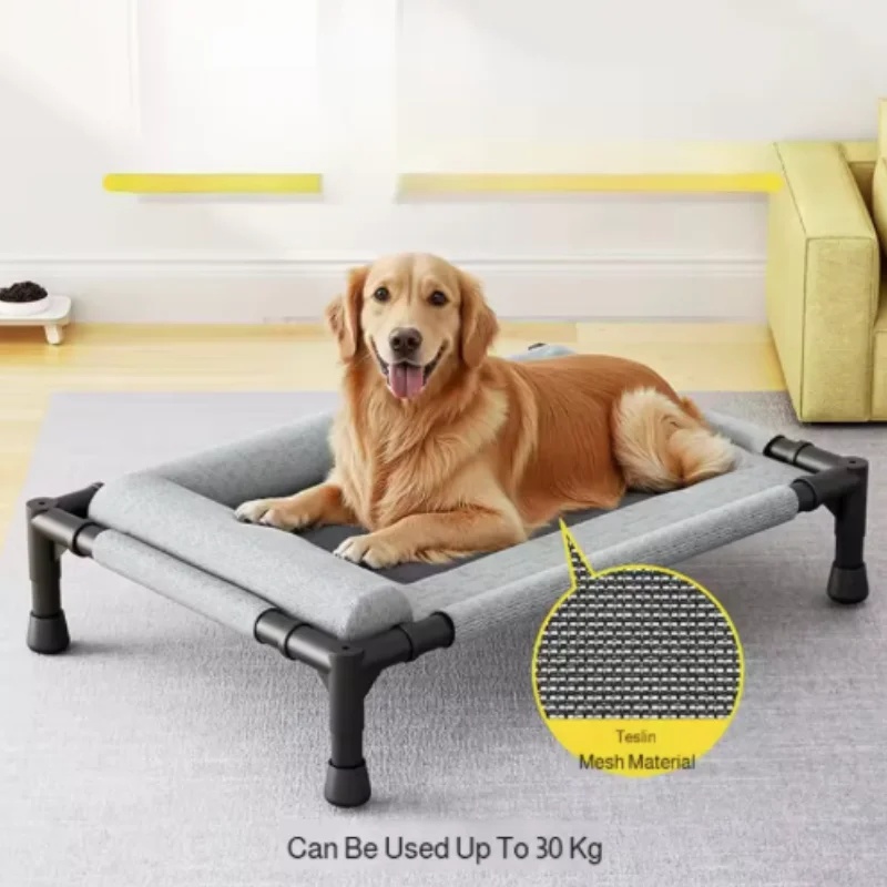 Cooling Dog Cot Bed Breathable - Outdoor Camping Dog Bed review and price