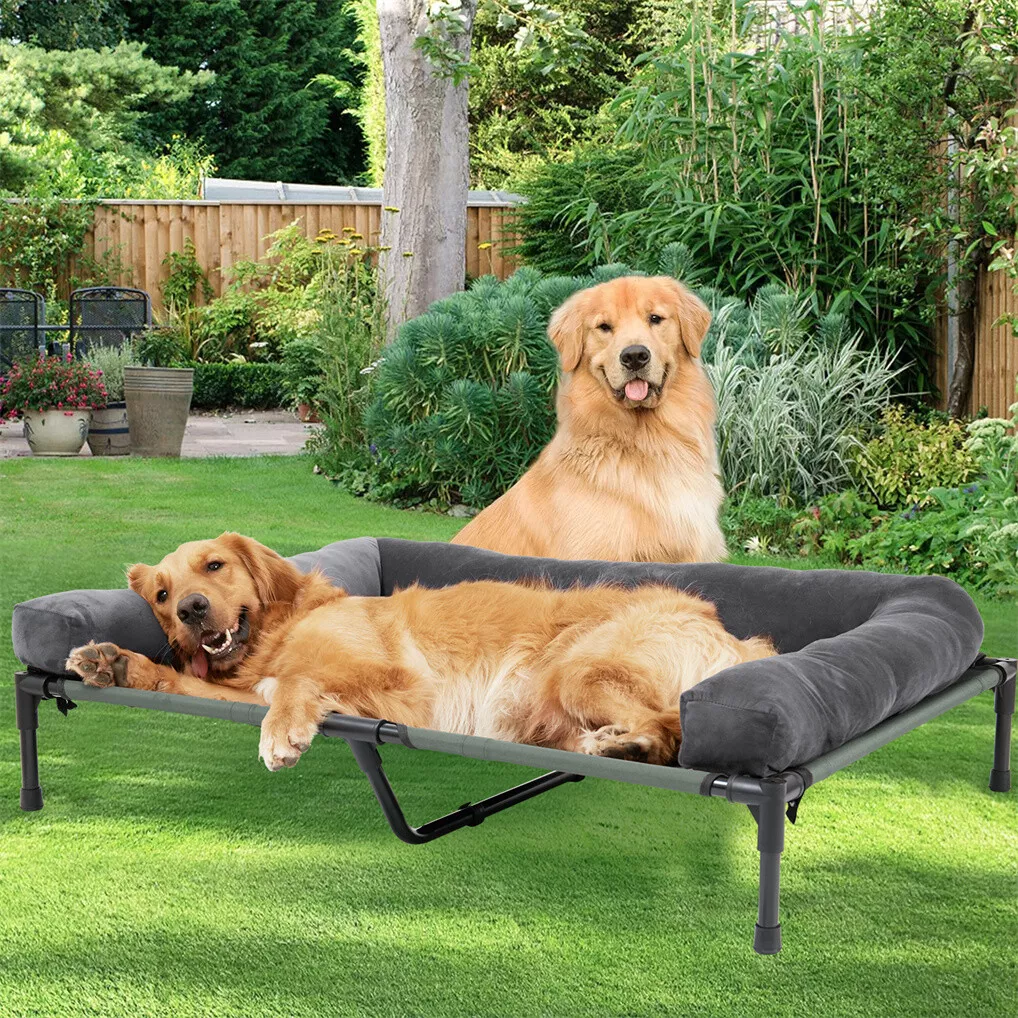 BINGOPAW Elevated Dog Bed Mesh - Outdoor Camping Dog Bed review and price
