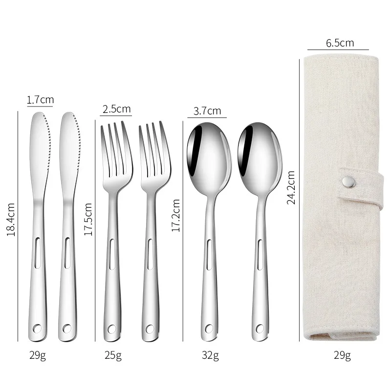Spoon Fork Knife Sets Stainles - Outdoor Camping Dining Set review and price