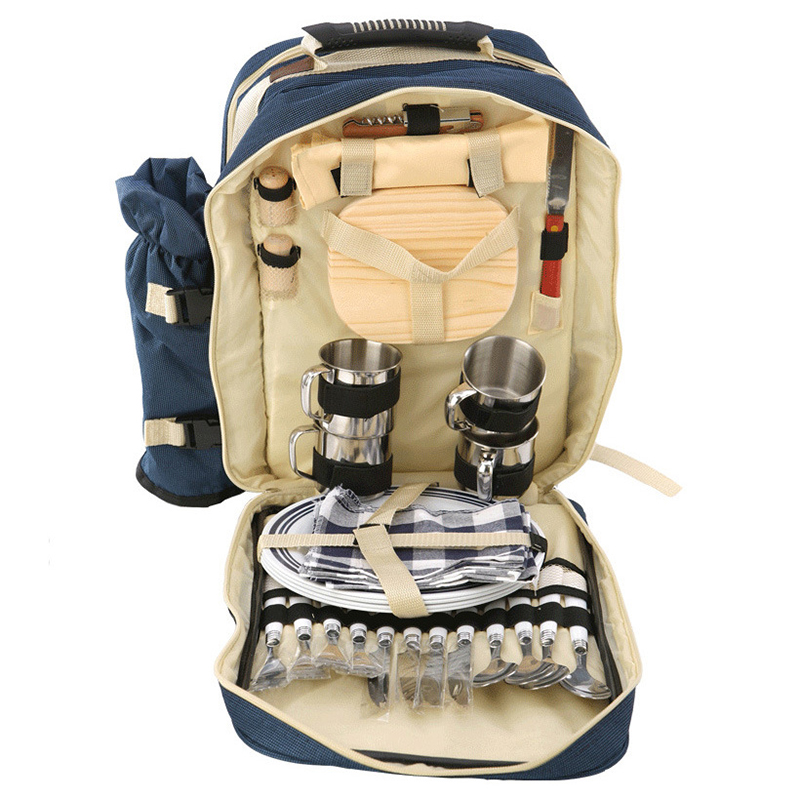Portable 4 Persons Picnic Back - Outdoor Camping Dining Set review and price