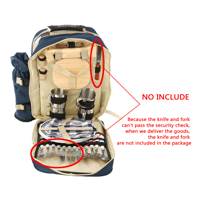 Portable 4 Persons Picnic Back - Outdoor Camping Dining Set review and price