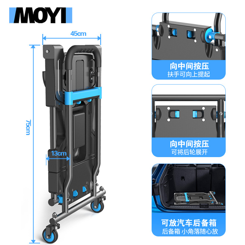 Portable Folding Camping Wagon - Outdoor Camping Trolley review and price