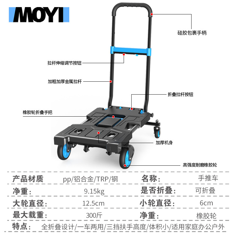 Portable Folding Camping Wagon - Outdoor Camping Trolley review and price
